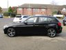 USED 2016 16 BMW 1 SERIES 2.0 120D SPORT 5d 188 BHP Finished in BLACK SAPPHIRE METALLIC with contrasting BLACK SPORTS trim. If you are looking for a small hatchback with that spacious feel and enjoy driving then look no further. This punchy mid sized hatch kicks out a lively 188 BHP and is packed with extras. Features include SAT NAV, LED LIGHTS, Alloys, &pound;30 Road Tax, DAB Radio, B/Tooth and much more. Dealer serviced at 11585 miles, 21687 miles and at 35345 miles.