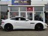 USED 2015 65 JAGUAR F-TYPE 3.0 V6 2d 340 BHP 3.0 V6 2d 340 BHP Finished in Polaris white with Sports Leather/Alcantara trim. The F-Type is a sleek, stylish sports car that is great fun to drive and easy to use every day. Features include Sat Nav, Leather/Alcantara, DAB radio, B/Tooth, Rear Camera, 20" Cyclone Black Alloys, Active Exhaust, Park Sensors, Heated Steering wheel , Black pack and much more. Stunning 1 owner car from new with 2 keys & Jaguar dealer serviced at the following miles : 7864 miles, 12734 miles, 16943 miles, 21230 mile