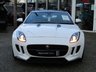 USED 2015 65 JAGUAR F-TYPE 3.0 V6 2d 340 BHP 3.0 V6 2d 340 BHP Finished in Polaris white with Sports Leather/Alcantara trim. The F-Type is a sleek, stylish sports car that is great fun to drive and easy to use every day. Features include Sat Nav, Leather/Alcantara, DAB radio, B/Tooth, Rear Camera, 20" Cyclone Black Alloys, Active Exhaust, Park Sensors, Heated Steering wheel , Black pack and much more. Stunning 1 owner car from new with 2 keys & Jaguar dealer serviced at the following miles : 7864 miles, 12734 miles, 16943 miles, 21230 mile