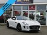 USED 2015 65 JAGUAR F-TYPE 3.0 V6 2d 340 BHP 3.0 V6 2d 340 BHP Finished in Polaris white with Sports Leather/Alcantara trim. The F-Type is a sleek, stylish sports car that is great fun to drive and easy to use every day. Features include Sat Nav, Leather/Alcantara, DAB radio, B/Tooth, Rear Camera, 20" Cyclone Black Alloys, Active Exhaust, Park Sensors, Heated Steering wheel , Black pack and much more. Stunning 1 owner car from new with 2 keys & Jaguar dealer serviced at the following miles : 7864 miles, 12734 miles, 16943 miles, 21230 mile