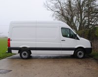 USED 2012 62 VOLKSWAGEN CRAFTER 2.0 CR35 BLUEMOTION TDI H/R 107 BHP www.suffolkcarcentre.co.uk - Located at Ilketshall