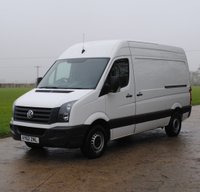 USED 2012 62 VOLKSWAGEN CRAFTER 2.0 CR35 BLUEMOTION TDI H/R 107 BHP www.suffolkcarcentre.co.uk - Located at Ilketshall