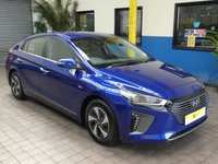 USED 2018 68 HYUNDAI IONIQ 1.6 PREMIUM SE 5d 140 BHP SAT NAV FULL LEATHER INTERIOR