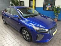 USED 2018 68 HYUNDAI IONIQ 1.6 PREMIUM SE 5d 140 BHP SAT NAV FULL LEATHER INTERIOR