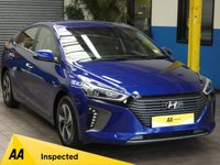 USED 2018 68 HYUNDAI IONIQ 1.6 PREMIUM SE 5d 140 BHP SAT NAV FULL LEATHER INTERIOR