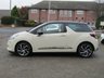 USED 2017 67 DS DS 3 1.2 PURETECH PARTHENON CREAM S/S 3d 109 BHP Finished in CREAM with contrasting Cloth Trim. The DS 3 is a small three-door car with distinctive looks that's brimming with character. Inside you'll find a stylish interior with features that include, Sat Nav, Rear View Camera, DAB Radio, B/Tooth, Climate Air Con, Remote stereo controls, Cruise Control, Alloys, Rear Park sensors and much more. Dealer serviced at 16774 miles, 35147 miles, 51632 miles and at 68453 miles on 10/6/2021.