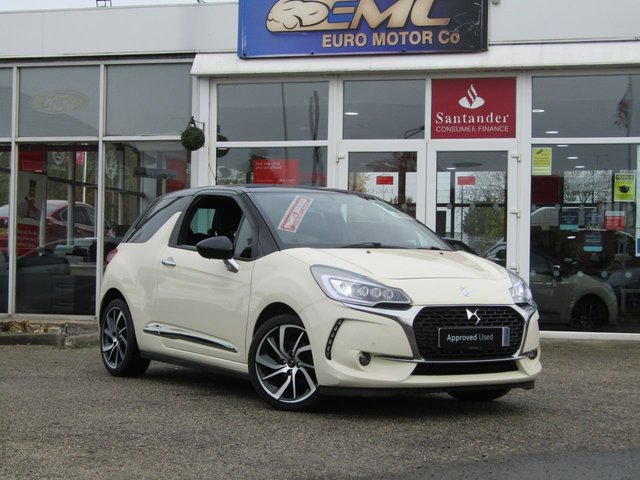 2017 67 DS DS 3 1.2 PURETECH PARTHENON CREAM S/S 3d 109 BHP