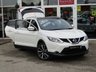 USED 2017 17 NISSAN QASHQAI 1.5 DCI TEKNA 5d 108 BHP Finished in STORM WHITE METALLIC with contrasting EBONY BLACK LEATHER HEATED SEATS. The Qashqai is one of the best selling SUV's around at the moment. This Top of the range edition is comfy, easy to drive and has enough space for 5 adults. Features include, Full heated Leather seats, Sat Nav, Pan Roof, 360 Reverse Cameras, Heated Front screen, DAB, B/Tooth and much more. Dealer serviced at 19321 miles, 36121 miles, 51907 miles and at 65668 miles.