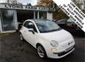 USED 2009 59 FIAT 500 1.2 LOUNGE 3d 69 BHP *BUTTERFLY EDITION* *Optional extra 16" Alloy Wheels + Leather Gear Knob* Low Mileage, Full Service History + Just Serviced, MOT until November 2022, Two Previous Owners, Great fuel economy! Only &pound;30 Road Tax! Low Insurance Group!