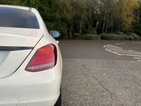 USED 2016 66 MERCEDES-BENZ C CLASS 1.6 C200 D SPORT 4d 136 BHP Sat Nav Black Leather Paddles
