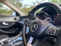 USED 2016 66 MERCEDES-BENZ C CLASS 1.6 C200 D SPORT 4d 136 BHP Sat Nav Black Leather Paddles