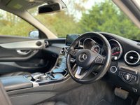 USED 2016 66 MERCEDES-BENZ C CLASS 1.6 C200 D SPORT 4d 136 BHP Sat Nav Black Leather Paddles