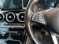 USED 2016 66 MERCEDES-BENZ C CLASS 1.6 C200 D SPORT 4d 136 BHP Sat Nav Black Leather Paddles