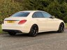 USED 2016 66 MERCEDES-BENZ C CLASS 1.6 C200 D SPORT 4d 136 BHP Sat Nav Black Leather Paddles