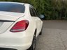 USED 2016 66 MERCEDES-BENZ C CLASS 1.6 C200 D SPORT 4d 136 BHP Sat Nav Black Leather Paddles