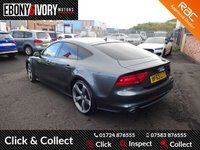 USED 2013 63 AUDI A7 3.0 TDI QUATTRO BLACK EDITION 5d 201 BHP EXCELLENT EXAMPLE+FULLY SERVICED+1 YEAR MOT+BREAKDOWN COVER