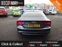 USED 2013 63 AUDI A7 3.0 TDI QUATTRO BLACK EDITION 5d 201 BHP EXCELLENT EXAMPLE+FULLY SERVICED+1 YEAR MOT+BREAKDOWN COVER