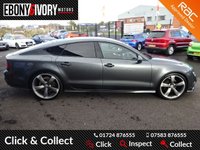 USED 2013 63 AUDI A7 3.0 TDI QUATTRO BLACK EDITION 5d 201 BHP EXCELLENT EXAMPLE+FULLY SERVICED+1 YEAR MOT+BREAKDOWN COVER