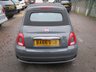 USED 2017 66 FIAT 500C 1.2 S (SPORT) CONVERTIBLE 2d 69 BHP NEW SHAPE *Optional extra 7" HD Touchscreen with Satellite Navigation* Full Service History + Just Serviced, One Previous Owner, MOT until September 2022, Convertible, Great fuel economy! Only &pound;20 Road Tax!