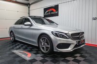 USED 2014 64 MERCEDES-BENZ C CLASS 2.1 C250 BLUETEC AMG LINE PREMIUM 4d 204 BHP BURMESTER SOUND SYSTEM+FOLD-MIRRORS