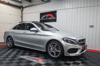 USED 2014 64 MERCEDES-BENZ C CLASS 2.1 C250 BLUETEC AMG LINE PREMIUM 4d 204 BHP BURMESTER SOUND SYSTEM+FOLD-MIRRORS