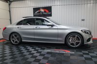 USED 2014 64 MERCEDES-BENZ C CLASS 2.1 C250 BLUETEC AMG LINE PREMIUM 4d 204 BHP BURMESTER SOUND SYSTEM+FOLD-MIRRORS