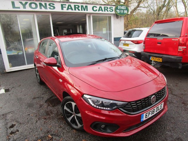 2018 18 Fiat Tipo 1.6 MULTIJET ELITE 5d 118 BHP