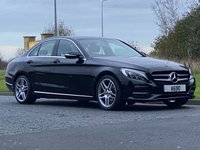 USED 2015 15 MERCEDES-BENZ C CLASS 1.6 C200 BLUETEC SPORT 4d 136 BHP Sat Nav Full Leather DAB Radio