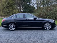 USED 2015 15 MERCEDES-BENZ C CLASS 1.6 C200 BLUETEC SPORT 4d 136 BHP Sat Nav Full Leather DAB Radio