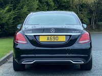 USED 2015 15 MERCEDES-BENZ C CLASS 1.6 C200 BLUETEC SPORT 4d 136 BHP Sat Nav Full Leather DAB Radio