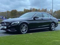 USED 2015 15 MERCEDES-BENZ C CLASS 1.6 C200 BLUETEC SPORT 4d 136 BHP Sat Nav Full Leather DAB Radio