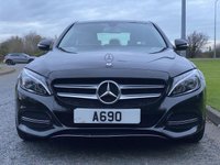 USED 2015 15 MERCEDES-BENZ C CLASS 1.6 C200 BLUETEC SPORT 4d 136 BHP Sat Nav Full Leather DAB Radio