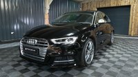 USED 2019 69 AUDI A3 2.0 S3 SPORTBACK TFSI QUATTRO 5d 296 BHP GREAT SPEC, TECH PACK, REV CAMERA, BLACK LEATHER, HEATED SEATS