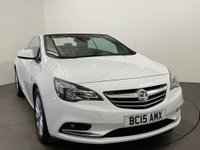 USED 2015 15 VAUXHALL CASCADA 2.0 ELITE CDTI S/S 2d 165 BHP Low mileage 31268 Miles 1 owner , serviced within the supplying Vauxhall dealer Striking high gloss white, full black heated leather seats