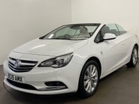 USED 2015 15 VAUXHALL CASCADA 2.0 ELITE CDTI S/S 2d 165 BHP Low mileage 31268 Miles 1 owner , serviced within the supplying Vauxhall dealer Striking high gloss white, full black heated leather seats