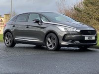 USED 2017 17 DS DS 5 2.0 BLUEHDI PRESTIGE S/S EAT6 5d 178 BHP Glass Panoramic Roof Sat Nav