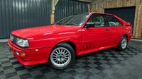 USED 1984 D AUDI COUPE 2.1 QUATTRO 2d 200 BHP RECON ENGINE, FULL RESPRAY, NEW INTERIOR, STUNNING CONDITION.  ICONIC CLASSIC CAR THAT CAN BE DRIVEN