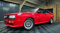 USED 1984 D AUDI COUPE 2.1 QUATTRO 2d 200 BHP RECON ENGINE, FULL RESPRAY, NEW INTERIOR, STUNNING CONDITION.  ICONIC CLASSIC CAR THAT CAN BE DRIVEN