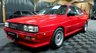 USED 1984 D AUDI COUPE 2.1 QUATTRO 2d 200 BHP RECON ENGINE, FULL RESPRAY, NEW INTERIOR, STUNNING CONDITION.  ICONIC CLASSIC CAR THAT CAN BE DRIVEN