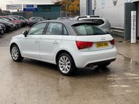 USED 2015 64 AUDI A1 1.6 SPORTBACK TDI SPORT 5d 103 BHP REAR PARKING SENSORS + SAT NAV + BLUETOOTH AUDIO & CALLS + CLIMATE CONTROL + CRUISE CONTROL
