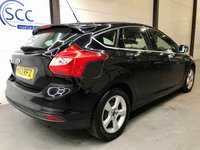 USED 2014 63 FORD FOCUS 1.6 ZETEC NAVIGATOR 5d 124 BHP Low Mileage-Automatic-Sat Nav