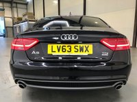 USED 2013 63 AUDI A5 3.0 SPORTBACK TDI QUATTRO BLACK EDITION S/S 5d 242 BHP Over 10k Options!! Low Mileage!
