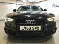 USED 2013 63 AUDI A5 3.0 SPORTBACK TDI QUATTRO BLACK EDITION S/S 5d 242 BHP Over 10k Options!! Low Mileage!