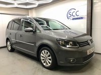 USED 2013 63 VOLKSWAGEN TOURAN 2.0 SPORT TDI BLUEMOTION TECHNOLOGY 5d 138 BHP 