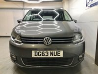 USED 2013 63 VOLKSWAGEN TOURAN 2.0 SPORT TDI BLUEMOTION TECHNOLOGY 5d 138 BHP 