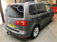 USED 2013 63 VOLKSWAGEN TOURAN 2.0 SPORT TDI BLUEMOTION TECHNOLOGY 5d 138 BHP 