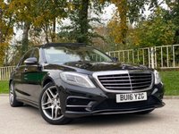 USED 2016 16 MERCEDES-BENZ S-CLASS 3.0 S 350 D L AMG LINE 4d 255 BHP SOFT CLOSE DOORS!!! PAN ROOF!! LWB