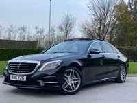USED 2016 16 MERCEDES-BENZ S-CLASS 3.0 S 350 D L AMG LINE 4d 255 BHP SOFT CLOSE DOORS!!! PAN ROOF!! LWB