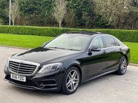 USED 2016 16 MERCEDES-BENZ S-CLASS 3.0 S 350 D L AMG LINE 4d 255 BHP SOFT CLOSE DOORS!!! PAN ROOF!! LWB