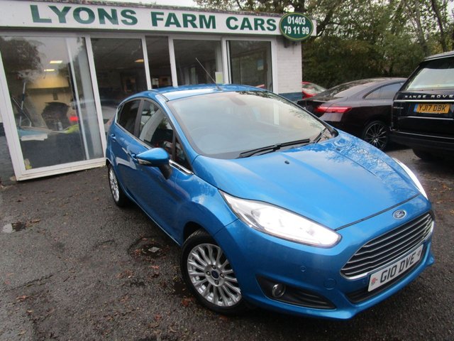 2014 14 Ford Fiesta 1.5 TITANIUM TDCI 5d 74 BHP